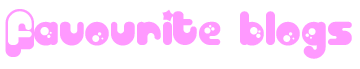 Favourite blogs