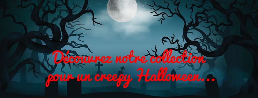 Collection lingerie et accessoires creepy Halloween