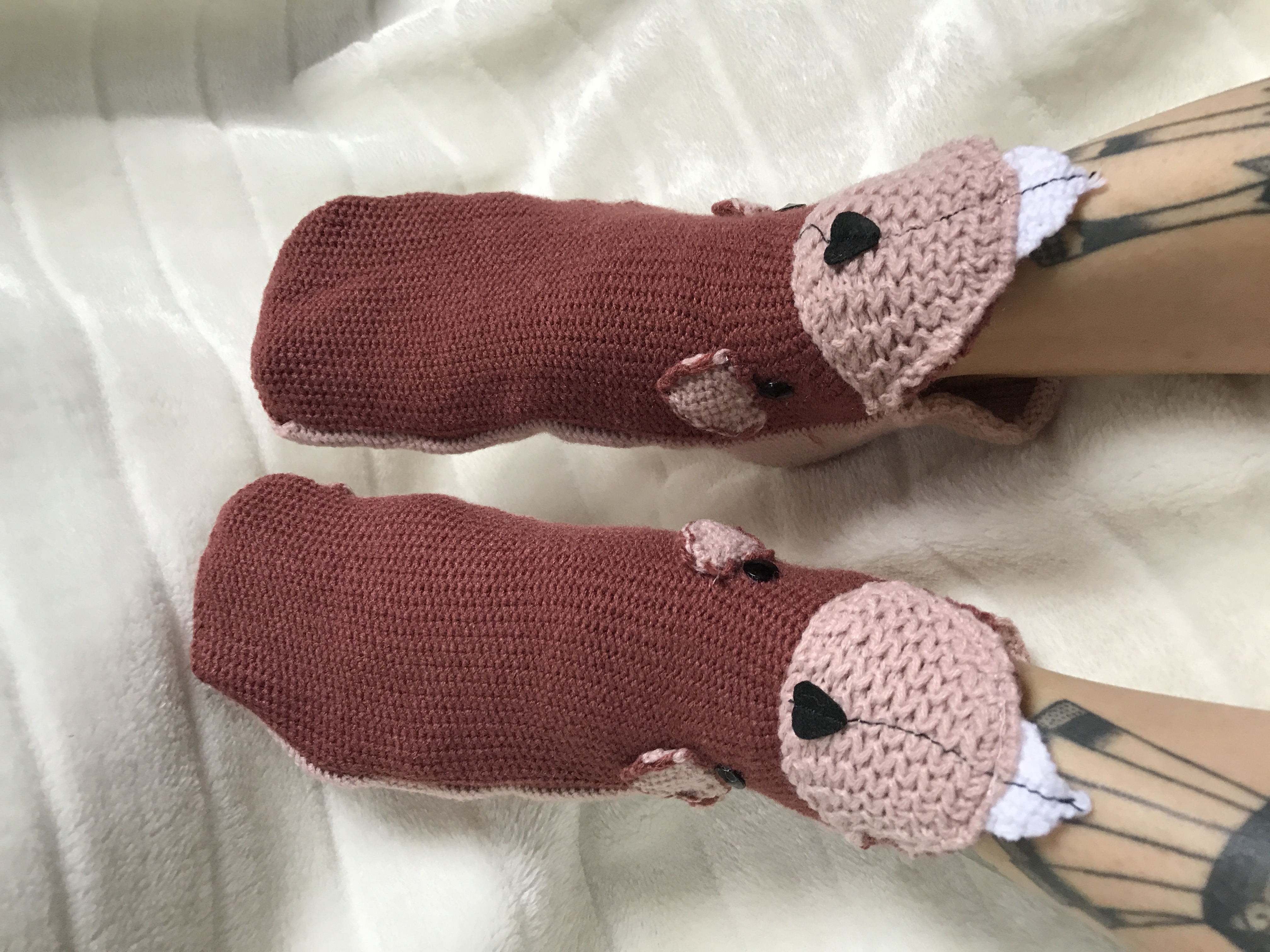 Chaussettes originales animal marmottes "Marmot socks"