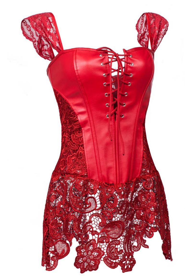 corset rouge