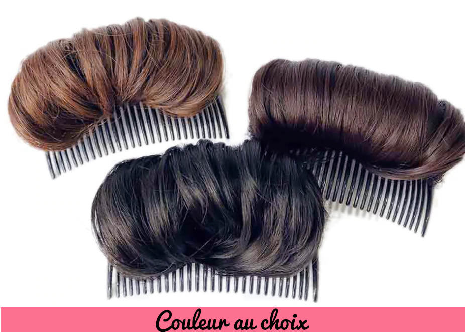Fausse frange ou volumateur de coiffure couleur au choix "Pinup bangs"