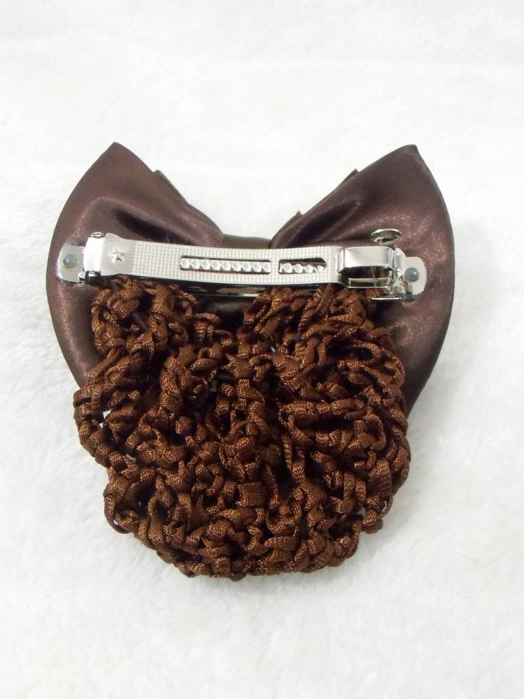 Filet à Chignon équestre Avec Nœud – The Showing Shop, Couleur Marine, Neuf