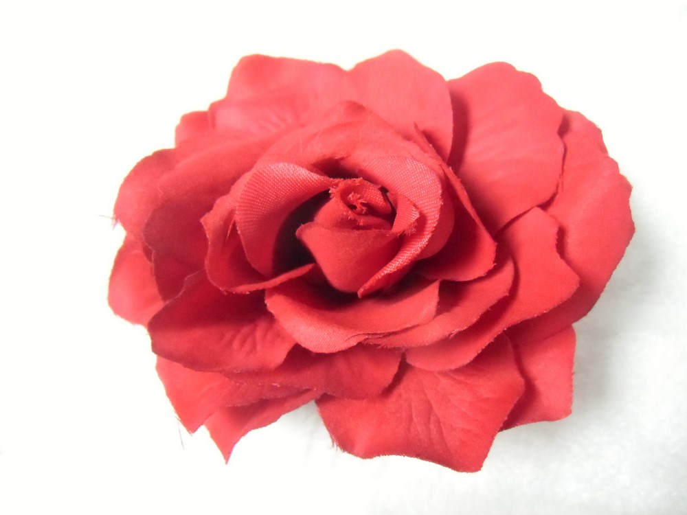 Grosse fleur broche ou cheveux 9 cm