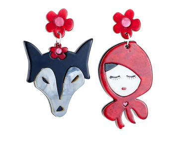 boucles-doreilles-originales-petit-chaperon-rouge-loup