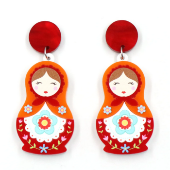 boucles-doreilles-originales-poupees-russes-matriochka-acrylique