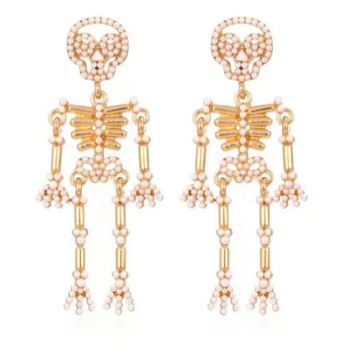 boucles-doreilles-originales-squelette-dore