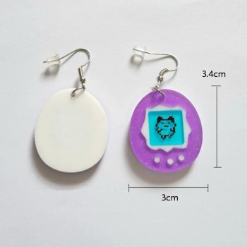 boucles-doreilles-originales-tamagotchi-violet-3