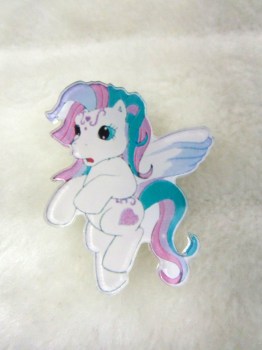 Broche animaux mignons poneys, licornes, chats