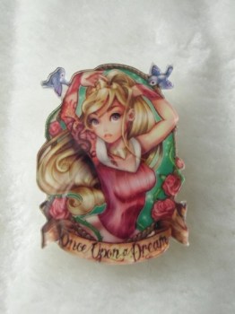 Broche princesses disney pin-up tatouées