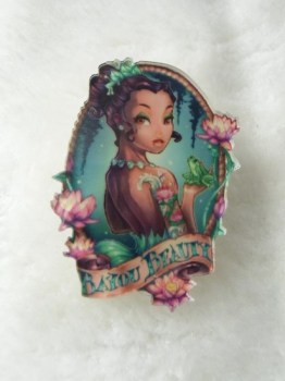 Broche princesses disney pin-up tatouées