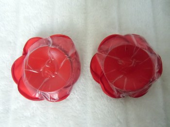 Cache-tétons nippies forme rose rouge