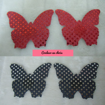 Cache-tétons fins papillons design au choix