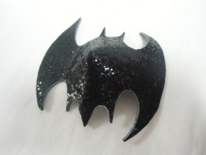 Cache-tétons batman à paillettes "Dark Knight Boobs"