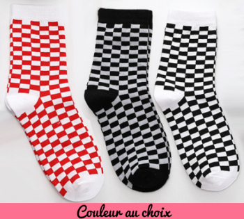 chaussettes-carreaux-damier-couleur-choix