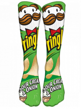chaussettes-originales-paquet-chips-vert-pringles