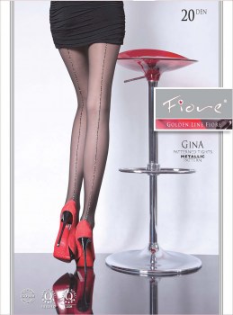 Collants noirs couture à paillettes burlesque sexy pinup