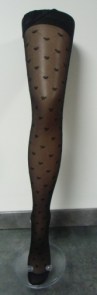 Collants noirs de pin-ups \