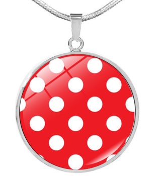 collier-cabochon-verre-rouge-pois-blanc