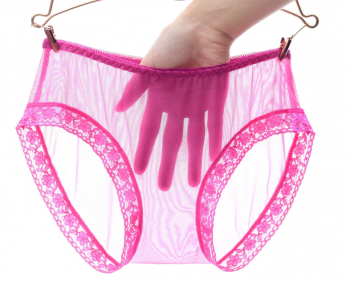 culotte-transparente-bordure-dentelle-rose-fuchsia