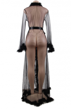 deshabille-noir-transparent-longs-plumes-3