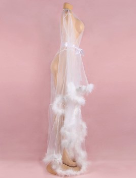 deshabille-robe-de-nuit-diva-transparent-plumes-blanches-2