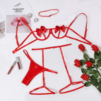 ensemble-lingerie-coquin-sexy-rouge-noeud-tour-cuisses-7