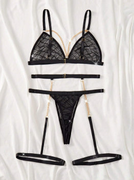 ensemble-lingerie-noir-transparent-chaines-dorees-2