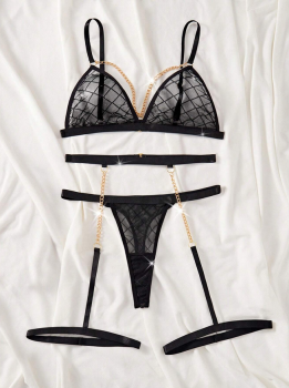 ensemble-lingerie-noir-transparent-chaines-dorees-3