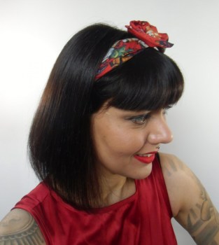 Bandeau cheveux rigide modulable pin-ups far west