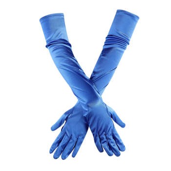 gants-longs-bleus-satin-55cm
