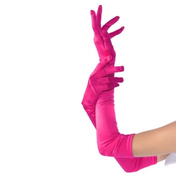 gants-longs-roses-fuchsia-satines