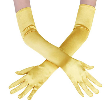 gants-longs-satines-jaunes