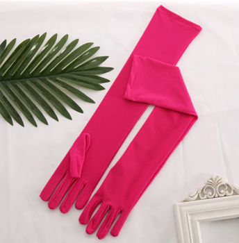 gants-stretch-longs-50cm-roses-fuchsia