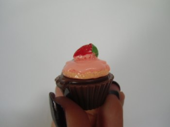 Gloss à lèvres cupcake girly et original pinup Framboise