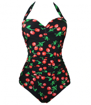 maillot-de-bain-1-piece-noir-cerises