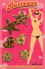 Nippies minis cache-tétons "Leopard rockstar"