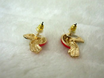 Boucles d'oreilles pin-up oiseaux toucans multicolores