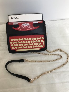 Sac à main original machine à écrire vintage