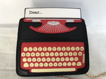 Sac à main original machine à écrire vintage