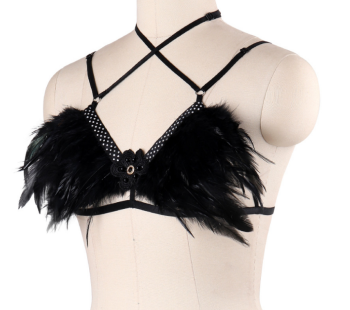 soutien-gorge-harnais-noirs-plumes-pois-0574-2