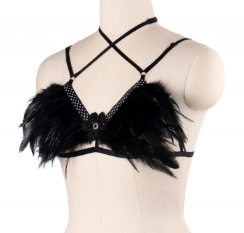 soutien-gorge-harnais-noirs-plumes-pois-0574-3