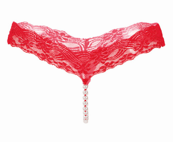 String burlesque coquin dentelle à perles