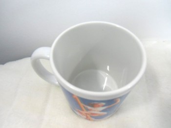 Mug tasse en porcelaine blanche Moussaillonne